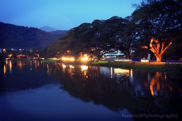The famous Taiping Lake Garden. Quitely, peacefully.